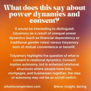 Dan Savage Instagram - 🤔 Some reflections on #tolyamory… 

…what do YOU think of this new term?

Check out @dansavage’s IG page or the Savage Lovecast Episode 900 for more info on all things toly! 

Thank you Dan for keeping us on our toes with your neologisms! 🔥

#compersion #cnm #enm #consensualnonmonogamy #ethicallynonmonogamous #ethicalnonmonogamy #nonmonogamy #mudita #swinging #solopoly #relationshipanarchy #sexatdawn