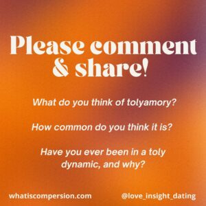 Dan Savage Instagram - 🤔 Some reflections on #tolyamory… 

…what do YOU think of this new term?

Check out @dansavage’s IG page or the Savage Lovecast Episode 900 for more info on all things toly! 

Thank you Dan for keeping us on our toes with your neologisms! 🔥

#compersion #cnm #enm #consensualnonmonogamy #ethicallynonmonogamous #ethicalnonmonogamy #nonmonogamy #mudita #swinging #solopoly #relationshipanarchy #sexatdawn