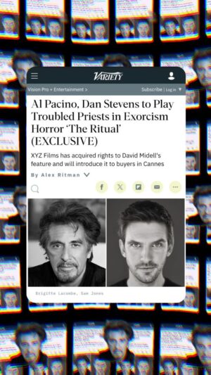 Dan Stevens Instagram - The Scent Of A Demon...? Hoo-ah!