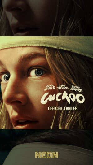 Dan Stevens Instagram - Nature is quite remarkable. 

CUCKOO, starring Hunter Schafer, Dan Stevens, and Jessica Henwick. Fear its call August 9th.