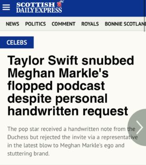 Dan Wootton Instagram - The screams you are hearing right now are Meghan Markle losing her shit in Montecito!