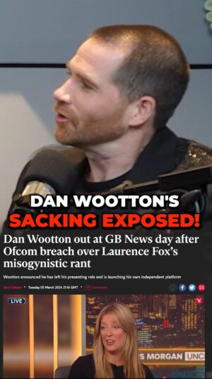 Dan Wootton Instagram - The Real Reason of the Sacking of Dan Wootton⬆️

Search “Rob Moore Disruptors podcast” on Apple, Spotify, Google & YouTube for the FULL interview. 

📺Video episode now LIVE! Link in bio & story👆🏻
.
.
#fyp #podcast #explore