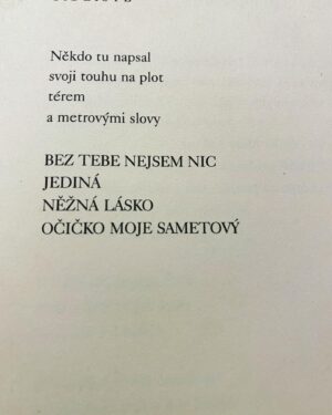 Dana Batulková Instagram - Nedelni chvilka poezie.Skacel.
