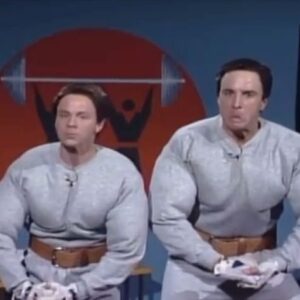 Dana Carvey Instagram - Our very first ‘Hans and Franz’ appearance on SNL. Audience didn’t quite know what to do with us. We got better in subsequent episodes . #comedy #snl @kevinnealon