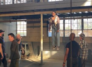 Dani Oliveros Instagram - Finally getting around to sharing some bts from @swatcbs 🥹 
Clearly the best set ever 🤍
Who watched the season 7 opener? 🥲