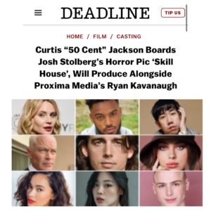 Dani Oliveros Instagram - !!!!! EEEP! I haven’t stopped screaming (or crying lmaoo) I could not be more excited and grateful to be on this project with such an amazing group of people. It’s gonna be craaazy👻🩸🔪 
Thank you @ryankavanaughofficial @joshstolberg @amykim9999 @skinneric @timotheedoubleyou @etgohome_now @daaniielled 💘💘💘
