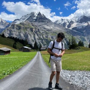 Dani Pedrosa Instagram - Beautiful hike today in the Alps