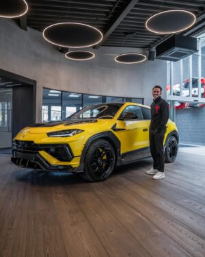 Daniel Abt Instagram - ABT Urus Scatenato in Gialli Inti 💛 Unser erster Umbau auf Performante Basis und oh wow ist er schön geworden. Bin richtig geflashed vom Ergebnis. Wer den kompletten Umbau mal im Detail sehen möchte sollte sich mein neuestes YouTube Video ansehen. Wie gefällt er euch 🤞🏻@abt_sportsline #abt #urus #lamborghini