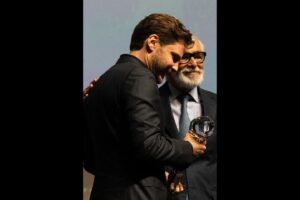 Daniel Brühl Instagram - Receiving the President’s Award from the legendary president Jiří Bartoška himself and being with 1500 people in the packed festival cinema watching my debut film „Next Door“ was so incredibly rewarding and wonderful. DíK I LOVE @kviff