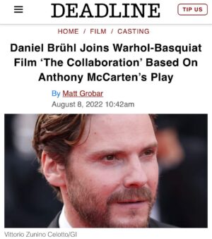 Daniel Brühl Instagram - So thrilled….!!!! @paulbettany @jeremypope
