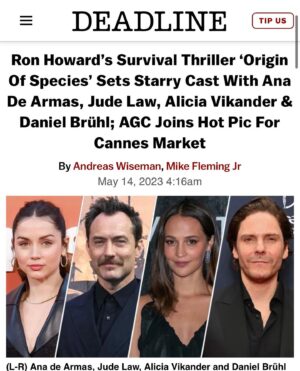 Daniel Brühl Instagram - This is an absolute DREAM project! Reuniting with master @realronhoward to embark on the most fascinating journey with this magical ensemble…🤞🤞🤞🔥🔥🔥❤️❤️❤️