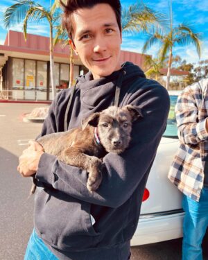 Daniel 'Cloud' Campos Instagram - Everyone please meet SKETCH! My new best friend ❤️ 3 months ago I felt it was time to bring a dog into my life. After applying for multiple pups I got no response. Then two of my friends @meekoh and @chandler_rayne_drop came across this 3 month old on @muttscouts and immediately sent him to me. The instant I saw him I applied and a week later he was in my arms. I like to think that the moment my heart asked for a dog 3 months ago this little guy was born and made a journey of his own to find me. Thank you @muttscouts for all that you do to find these beautiful souls a home 🙏🏽 It’s you and me now, Sketch. I promise you a beautiful life filled with love and adventures ❤️🐶