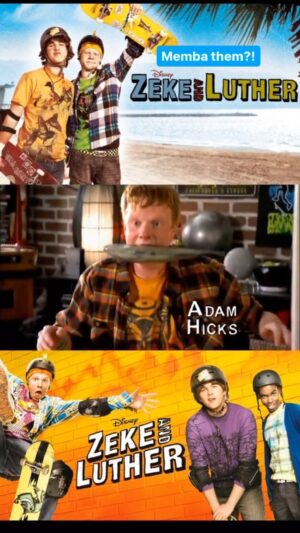 Daniel Curtis Lee Instagram - Who remembers this themesong?! 🎶  The skater anthem!🛹@zekeandluthpod @hutch.dano @daniel_curtis_lee @realadamhicks #zekeandluther #hutchdano #disney #xd #adamhicks #danielcurtislee #tv #skateboard #intro #thememusic #pizza #nostalgia #xgames