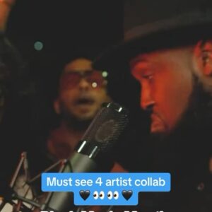 Daniel Curtis Lee Instagram - Join us for the entire month of June as we celebrate the Black artists and creatives whose work has created and shaped some ofthe most beloved music in history 🖤🎶 Remake of #sayitloud #imblackandimproud originally by @jamesbrown featuring @daniel_curtis_lee @4finley @kristinamenissov @we.are.moxxy Produced by @drewlanester 
#blackmusic #cover #singing #blackmusicmonth
@warnerchappellmusic