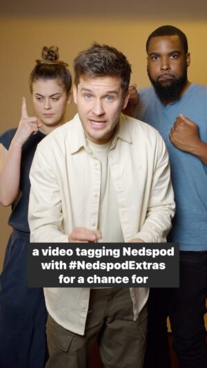 Daniel Curtis Lee Instagram - We want to hear YOU 🗣️👂 Send in a voice message or make a video under #NedsPodExtras so that we can listen to your questions, comments, stories… everything!
We’ll be waiting… 😎