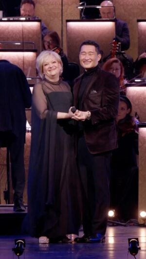 Daniel Dae Kim Instagram - Shall we...dance? 😉 Don’t miss seeing @MariaFriedman and @DanielDaeKim reprise their roles as Anna and the King in our 80th Anniversary Concert! 

Stream the full concert in North America from March 24-31 only! Join our interactive watch party on Sunday, March 24 at 7PM ET/4PM PT to kick off the celebrations. Learn more at the link in our bio. #RH80