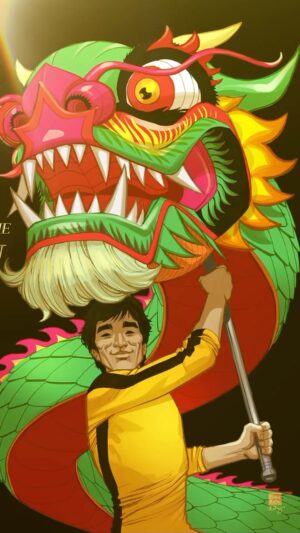 Daniel Dae Kim Instagram - Who better than The Dragon himself to help us ring in the new year?
Happy Year of The Wood Dragon, everybody! May it bring us all good health, peace and prosperity.