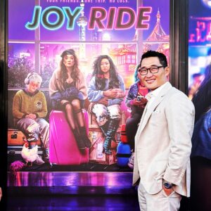 Daniel Dae Kim Instagram - You guys ready for @joyridemovie? No, really. Are you? 
I got a chance to see this crazy, raunchy, hilarious #NSFW film and saw stars being born before my eyes. 
@ashleyparklady @shrrycola @stephaniehsuofficial and @asabrinawu had me laughing and crying the whole way, and director and writers @adeleblim @cherry_cheva and @teresa.hsiao knocked it out of the park. This is one team I’m happy to support anytime. Thanks also to @lionsgate, @sethrogen and @pointgrey for having the chutzpah to put these ladies front and center to tell this story. 
#Joyride opens today in theaters. Go see it! (But don’t bring the kids ;)