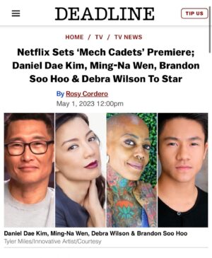 Daniel Dae Kim Instagram - Happy to be a part of this! Congrats to the cast and all involved, especially @boom_studios for creating such a cool comic. :)