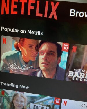 Daniel Di Tomasso Instagram - “Pssst, did you check your voter registration status?” Still trending top ten!  If you haven’t already checked it out, #Ratched is streaming on @netflix @mssarahcatharinepaulson is a gift to the craft and is brilliant as #nurseratched