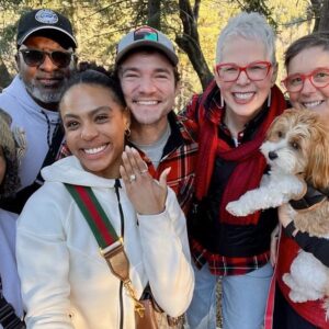 Daniel Durant Instagram - ‘Dancing with the Stars’ pro Britt Stewart and actor Daniel Durant have double the reason to celebrate this holiday season — they’re engaged! The couple spoke exclusively to PEOPLE about the moment Durant, who turned 34 on Christmas Eve, got down on one knee and proposed to Stewart while on a hike in Lake Arrowhead, California, with their families on Christmas Day. Read all about it at the link in our bio. | 📷: Courtesy of Britt Stewart