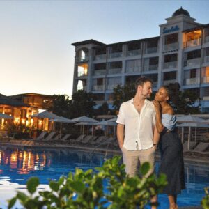 Daniel Durant Instagram - BARBADOS w/ love ❤️ 

We are so grateful for the time spent on this wonderful island. It was a first for both of us! In our travels this year we have had the opportunity to experience so much together. Beauty, relaxation, adventure, luxury, the most kind people and SO MUCH MORE! We can’t wait for more travels together in the future! 

@sandalsresorts @sandalsbarbados THANK YOU!! #sandalsroyalbarbados