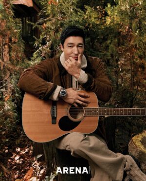 Daniel Henney Instagram - Books, dogs, guitars and bars- and cool watches.  @hamiltonwatch @arenakorea