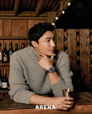Daniel Henney Instagram - Books, dogs, guitars and bars- and cool watches.  @hamiltonwatch @arenakorea