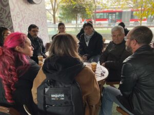 Daniel Jadue Instagram - ✊¡Seguimos sumando apoyos a esta candidatura unitaria! Agradecemos al Partido Socialista por ser parte de este nuevo proyecto donde compartimos un mismo horizonte para mejorar Recoleta y las condiciones de vida de todos y todas las habitantes!  #RecoletaAvanza