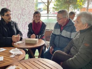 Daniel Jadue Instagram - ✊¡Seguimos sumando apoyos a esta candidatura unitaria! Agradecemos al Partido Socialista por ser parte de este nuevo proyecto donde compartimos un mismo horizonte para mejorar Recoleta y las condiciones de vida de todos y todas las habitantes!  #RecoletaAvanza