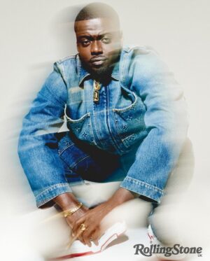 Daniel Kaluuya Instagram - Honoured to receive the @rollingstoneuk Film Award & grace the cover for The Kitchen. 

Words: @c_bus 
Photography: @dannykasirye 
Creative & Styling: @josephkocharian 
On Set Style Consultant: @cheryl_konteh 
Barber: @damonno1barber 
Grooming: @jojowilliamsmakeup