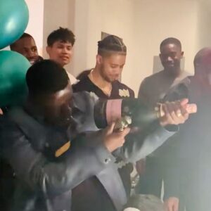 Daniel Kaluuya Instagram - 33 Weekend. Good and Dangerous. 

Big up the bro @iamjamiefoxx for blessing us with the legendary after party settings & joining DSS. Love to the @naacpimageawards. 

DSS - We Do What We Want.