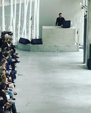 Daniel Lopatin Instagram - new music::::

for Chanel’s 2021/2022 Métiers d’art show— developed with @virginieviard @michelgaubert @theeryanaguilar as an homage to the architecture and artisans of 𝘭𝘦19M. huge thanks to @soojmooj who walked the show and joined me on stage to sing all in one fell swoop 🤯 @chanelofficial