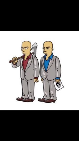 Daniel Moncada Instagram - #FanArt 🎨🪓💀
TAG ANYONE WHO'D APPRECIATE THIS 🙏🏽❤️
#TBT 
#BreakingBad 
#BetterCallSaul 
#thesimpsons 
#SalamancaTwins 
#SalamancaCartel 
#explore #explorepage