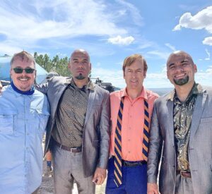 Daniel Moncada Instagram - #SaulGoodMan Wow I'm still up in cloud nine thinking about this.🥰😜 
What a beautiful ride and story this was. 🪓💀
I would like to thank all our #BreakingBad & #BetterCallSaul Family starting
 Vince Gilligan, Peter Gould, Gordon Smith, Tom Schnauz, Marion Dayre, Ann Cherkis and the rest of the genius writers, producers, directors, our wrecking crew and familia 😜 
to all of you beautiful fans watching us, supporting us throughout all these years we fucken love you sooo much. We would not be here if it wasn't for all of you. Thank you, thank you, thank you 🪓💀 ⚰️ 🤗
#LaFamiliaEsTodo #SalamancaTwins #SalamancaCartel