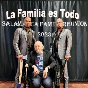 Daniel Moncada Instagram - #Repost @luis_moncada Salamanca Family Reunion was a Success! 🛎️🪓💀

Breaking Bad / Better Call Saul fans are the Absolutely BEST! Thank you for waiting in line for so long and when you finally made it in, you still showed so much Excitement, gratitude, kind words, support and Love 🙏🏼 We appreciate you 🙏🏼 

Thank You Ed and Marq @breakingbadstoreabq owners for the Hospitality. 

#BetterCallSaul #BetterCallSaul #salamancaFamily #lafamiliaestodo #tv #film #albuquerque #ABQ