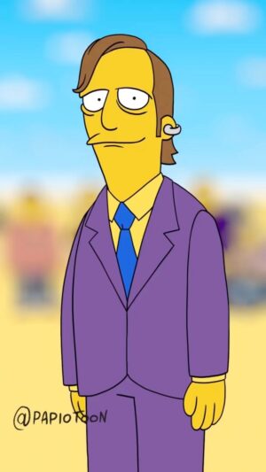 Daniel Moncada Instagram - #FanArt #Repost @papiotoon #BetterCallSaul in Springfield

@bettercallsaulamc 
@thesimpsons 
@breakingbad