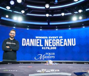 Daniel Negreanu Instagram - Sup. 

Did it again, and now in the lead for the Poker Masters Purple Jacket. @pokergonews @pokergo #PokerMasters