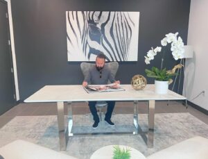 Daniel Negreanu Instagram - We officially bought a new house and @radioamanda and I couldn’t be more excited. This is a sneak peek of my new office. Won’t do a cribs like tour until it’s all done! Gonna add a bad ass 1000 sq ft gym, Casita, basketball court, and a few other little things here and there. #lakelasvegas here we come!
