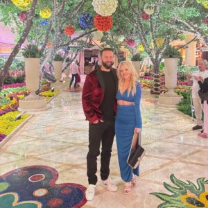 Daniel Negreanu Instagram - Happy Anniversary @radioamanda fun night, dinner at Crossroads then Awakenings at Wynn, which I can only recommend to my enemies to cause them 70 minutes of pain. Booooring. 

Night cap VR session Beat Saber where no one ever looks cool but you feel like a rockstar in the virtual world!