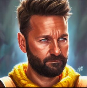 Daniel Negreanu Instagram - Since everyone is doing it, hello from me and my sexy wife @radioamanda with some AI enhancements.