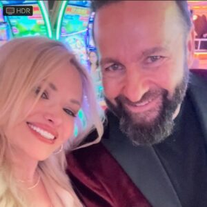 Daniel Negreanu Instagram - Happy Anniversary @radioamanda fun night, dinner at Crossroads then Awakenings at Wynn, which I can only recommend to my enemies to cause them 70 minutes of pain. Booooring. 

Night cap VR session Beat Saber where no one ever looks cool but you feel like a rockstar in the virtual world!