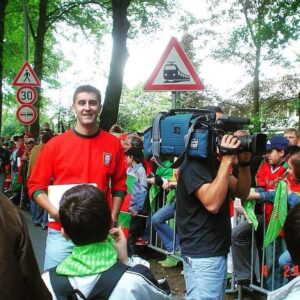 Daniel Oliveira Instagram - A chegada da seleção a Marienfeld. Há 18 anos.