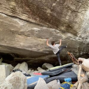 Daniel Woods Instagram - I have been in Ticino for a month now and “Alphane” (9A) has consumed most of my time. Last year I tried “Alphane” for 3  weeks. I was able to link only a few moves in a row. At first I thought “Alphane” was going to be my style, but later learned that the top section did not fit my strengths. The subtleties of grabbing these flat/open hand holds along with understanding how to maintain body tension and move between these holds took me a while to learn. “Alphane” tests both powerful and technical aspects in climbing.

This trip I felt a lot more comfortable in the top section. Longer links were coming together. Psyche was high until I got hit with a death flu, which put me out for a bit. Once I recovered, I decided to try “Alphane” from the start and see how far I could climb. This ended up being more successful than expected. I made it to the last two hard/weird moves at the end a couple times. Confidence increased and the realization that “Alphane” is doable came into play. 

There is still some fine tuning of my flow on the line that needs to be done, but overall I am stoked to continue leveling up on this line and see how things play out. Need Mother Nature to get on my side as well 😂.

Vids are some of the links that have gone down so far.

@thenorthface @thenorthface_climb @evolv_worldwide @organicclimbing @frictionlabs @physivantage