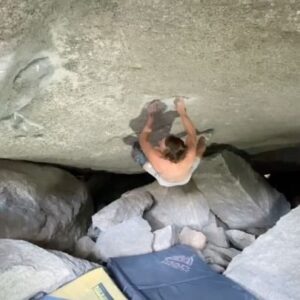Daniel Woods Instagram - Insomniac (8C /v16) 🧟‍♂️

Fall temps have arrived in the alpine. Finally didn’t melt off the final friction traverse at the end 🫠. Learned how to do some technical heel hooking. Overall was a pleasure to climb on this line that @drewruana established last July. 

The full line is broken into two parts. The first part is a powerful crimp isolation section into a jug rest (8B). The second part is power tech climbing on friction slopers, heel hooks, and a friction dependent trav until the final jug (8B). I fell too many times on the last trav cause of wet tips. I knew as soon as it got cold n dry this section would not be an issue. 

Hyped to see this one through. Back in the day this line seemed very futuristic. The original way of doing “We Can Build You” (2nd part) was way more powerful and low percentage. The new heel hook beta makes the crux high percentage, thus making the full connection seem probable. We originally thought “we can build you” was hard 14 but now it feels more like hard 13. Insomniac is on the cusp of 15/16, but do feel like it is harder than most 15s I’ve done in this style. Insomniac is a daunting task to take on. 

Fall season has begun… time to get to work 🔥

Images by  @dreamaliveproductions 

@thenorthface @thenorthface_climb @evolv_worldwide @organicclimbing @frictionlabs @physivantage