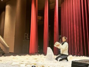 Daniela Galli Instagram - This isn’t Nannerl’s first Texas rodeo. She has played:

Houston
Dallas/Richardson
Galveston 
Lubbock
San Antonio
Beaumont

And now, College Station! 🎉

Join us tomorrow night at @mscopas for THE OTHER MOZART, the forgotten story of the true original prodigy, Nannerl Mozart. 
✨ #linkinbio

#MozartwasaWoman #NannerlMozart #femalecomposer #femalemusician #herstory #mozart #theatre #play #classicalmusic #mozartin #maestra #equality #feminism #womanpower #18thcentury #18thcenturyfashion #nannerl #MariaAnnaMozart #tour #classicalmusic #behindthescenes #theothermozart
