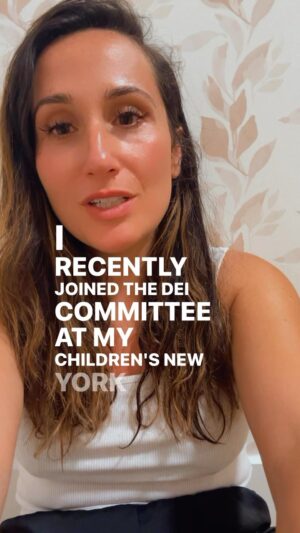 Daniella Rabbani Instagram - 🧿🪬To Jewish parents and our allies: I strongly encourage you to join the Diversity Equity and Inclusion Committees at your kids’ local public school. I just joined and have already had eye and heart opening conversations with people who just genuinely don’t know what Jewish culture and history is about. And guess what? I get to support other communities this way too. Win win. Let us all be activists in our own ways. This is one. Big love to you! XO, daniella🪬🧿
.
.
.
#jewishandproud #jewishmom #activism #DEI #diversityequitandinclusion #jewishrepresentation #jewishkids #jewishchildren #jewisheducation #holocausteducation