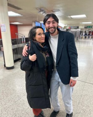 Daniella Rabbani Instagram - 😽😽And through it all we found connection, community and creativity. We found each other and for that I am endlessly grateful. Thank you to my friends who came to see Amid Falling Walls. I love you!!!! We close December 10 and if you can make it I’d love so much to see you there!😽😽
.
.
.
#actorlife #communityfirst #theaterkids #offbroadway