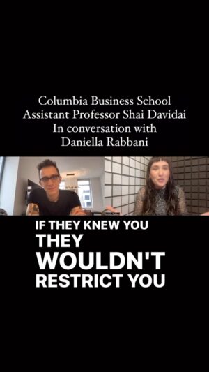 Daniella Rabbani Instagram - We weren’t able to go live but @shaidavidai and I were able to connect over zoom for the hour. Here’s a little bit of that conversation. It really amazed me to see that Shai was restricted from going live here but on campus students are allowed to espouse violent and bigoted vitriol against Jews… still. As always though, meaningful conversations are welcome. Always. #jewsoncampus #columbiauniversity #jewishandproud