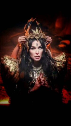 Danielle Bisutti Instagram - Thanks to all who watched our world premiere of #SongOfTheValkyrie 
It now lives forever on our Perfect Timing Productions @YouTube channel. (LINK IN BIO)

Watch. Experience. Subscribe. Share. 

Dare I say: Thank you for crowning me your #QUEEN 👑

#TeamFreya 🦅 ❤️⚔️ #freya 
#ValkyrieQueen #SongOfTheValkyrie #NorseMythology #FantasyFilm
#MusicVideo #LanaDelRey #VideoGames #CoverSong #BearMcCreary
#MemoriesOfMother #LoveLetter #FanAppreciation #GirlOnFire #Freya #CaveOfTransformation 

👐 Claire Criswell @rats.nest.beauty
Photo credit: KoreyGillland @nikonkg
Hair Designer - Jael Serrano @serranostudiosla
Make-up Designer - Angie Davis @goldiestarling
Lipstick 💄 - MAC Cosmetics @maccosmetics
Costume Designer - GiGi Harding @mademoisellegigi
Golden Valkyrie Wings @ForTheStarsFashionHouse
Ear Wings @SuperSonicStarshine
Chainmail Dress - www.the-armorer.com
Director of Photography - Stefan Colson @stefancolsondp